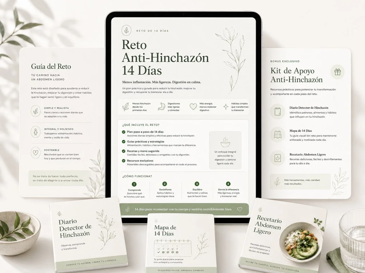 Vista previa del contenido del Reto Anti-Hinchazón